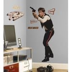 Thedecofactory - star wars han solo - Stickers repositionnables géants Han Solo, Star Wars 145x65