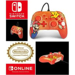 Manette filaire SWITCH - MARIO VINTAGE BROS avec Câble USB détachable NINTENDO SWITCH