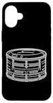 iPhone 16 Plus Steel Drums Line Art For Musicians Steel Drum Case