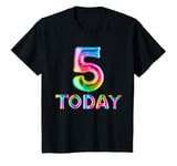 Youth 5 Today. 5th Birthday Celebration. 5th Birthday Party T-Shirt