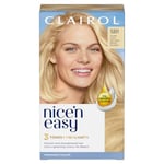 Clairol Nice'n Easy Crème, Natural Looking Oil Infused Permanent Hair Dye, SB1 Ultra Light Natural Beach Blonde (Packing May Vary)