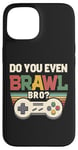 Coque pour iPhone 15 Joueur de jeu vidéo rétro vintage Do You Even Brawl Bro