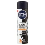 Men Black & White Invisible - Anti-perspirant Deodorant Spray 150 ml