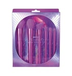 Beter - Coffret de pinceaux de maquillage Pink Attitude, 6 pinceaux pour visage et yeux, Ensemble de pinceaux maquillage, Poudre, fond de teint, correcteur et ombres à paupières, Idéal pour un cadeau