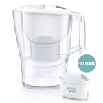 BRITA Marella 2,4L Vit Inkl. 10 st Maxtra Pro Filter