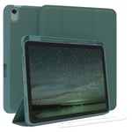 Smart Cover for Apple iPad Air 11 Cover with Pen Holder Tablet Green