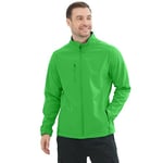 MISEMIYA - Professional Men's Softshell Winter Work Soft Shell Jacket. Ref: 6432 - Small, Apple Green