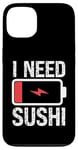 iPhone 13 I Need Sushi Retro Sushi Lover For Men Women Kids Case