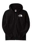 THE NORTH FACE Sweatshirt Zip Man Black Model NF0A7X1U 100% Cotton, Black, S