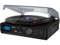 Sencor Skivspelare Stt 212U Digital Fm-Tuner, Usb/Sd, Mp3, Bt (Stt 212U) - Ubsecfstt212ubk