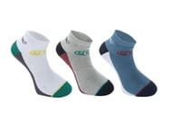 Animal "train" 3 Pack Trainer Socks. Assorted