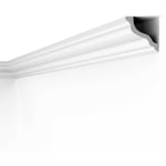 NMC - WT10 wallstyl Moulure de plafond Polystyrène hd Noël & Marquet 84 x 84 x 2000 1 pièce