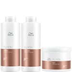 Wella Professionals Fusion Repair Shampoo, Conditioner and Mask Super Size Regime Bundle