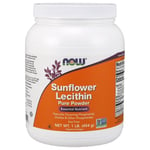 NOW Foods - Sunflower Lecithin, Pure Powder - 454g