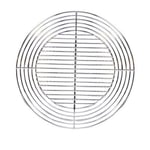 Grille Acier Pour Barbecue Charbon - Cook'in Garden - Grille recoupable ronde - 55 cm