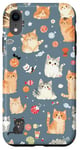 iPhone XR Adorable Cat Patterns Design Cute kittens patterns Case