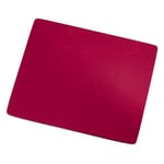 Hama Tapis de Souris (Tapis Souris Mousepad 22.3 x 18.3 cm, Ultra Mince, Idéal Bureau ou Jeux Vidéo, Dessous antidérapant, Résistant) Rouge