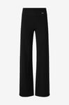 Aim'n - Byxor Ribbed Wool Wide Pants - Svart