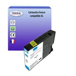 Cartouche compatible avec Canon Maxify MB5350, MB5450 remplace Canon PGI-2500 XL Cyan - T3AZUR