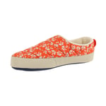 Regatta Womens/Ladies Orla Kiely Tent Parsley Mules (Satsuma) - Orange material_Synthetic - Size UK 3