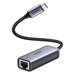 UGREEN USB-C till RJ45 1Gbps Ethernet-adapter - Grå