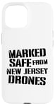 Coque pour iPhone 15 Marqué sûr des drones du New Jersey