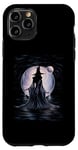 Coque pour iPhone 11 Pro Witch Moon Magic Spellcaster T-shirt graphique Femme
