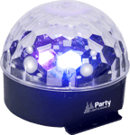 Party light & sound Astro lyseffekt (6-farget LED)
