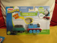 FISHER PRICE METAL THOMAS AND FRIENDS NEW ON CARD TALKING THOMAS