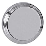 Maul Aimant au néodyme en forme de pastille - résistance 5 kg D1,6 x H0,7 cm argent clair