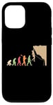 iPhone 15 Climbing Evolution Funny Climber Bolder Boulder Case