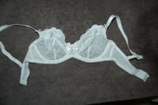 White Lace Unpadded Balcony Bra Fun And Flirty Marks And Spencer Size 30c