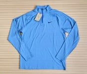 Nike Dri-Fit Ready 1/2 Zip Fitness Long Sleeve Top Lightweight - Mens Medium New