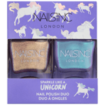 Nails Inc Sparkle Like a Unicorn Nail Polish Duo Kit, 2 x 14ml