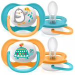 Philips Avent Ultra Air Happy soother 6-18 m Boy, 2 pieces