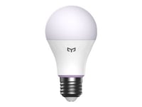 Yeelight - Led-Lyspære - E27 - 9 W - Rgb-Lys - 2700-6500 K (En Pakke 4)