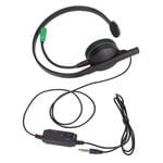 S481 Casque De Jeu &agrave; Oreille Unique 3.5mm St&eacute;R&eacute;O Filaire Une Oreille Avec Micro Et Contr&ocirc;Le En Ligne Pour Ps4 Pour Xbox One