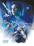 Star Wars Rogue One (Jyn & X-Wings) 60 x 80 cm Toile Imprimée