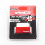 New Nitro OBD2 Chip Tuning Box Interface Plug and Drive pour voitures dieselrouge