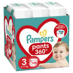 Vaipat PAMPERS- Housut Mega Pack S3, 128 kpl