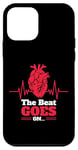 iPhone 12 mini The Beat Goes On Wear Red Heart Disease Awareness Valentines Case