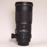 Sigma Used 180mm f/2.8 APO EX DG HSM Macro Lens Nikon F