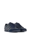 Hugo Boss Saturn Profile Low Top Baskets, Homme, Bleu foncé, 46 EU