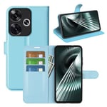 Xiaomi Poco F6 Pu Wallet Case [Lightblue]