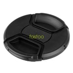 58mm Center Pinch Snap on Front Lens Cap Cover for Nikon Canon Sony DSLR camera