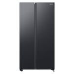 Samsung American Style Fridge Freezer with SpaceMax Technology, Power Cool and Power Freeze Technology, Black, RS62DG5003B1E