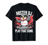 Funny Penguin DJ Mister DJ Play That Song Youth & Adults T-Shirt