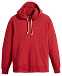 Levi's Men's Sweatshirt Hoodie, Rhythmic Red, S