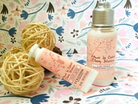 L'OCCITANE🌸 Cherry Blossom Shimmering Body Lotion 75ml  + Hand cream 10ml NEW