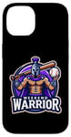 Coque pour iPhone 14 Baseball Weekend Warrior Funny Player Lover Citation Dire